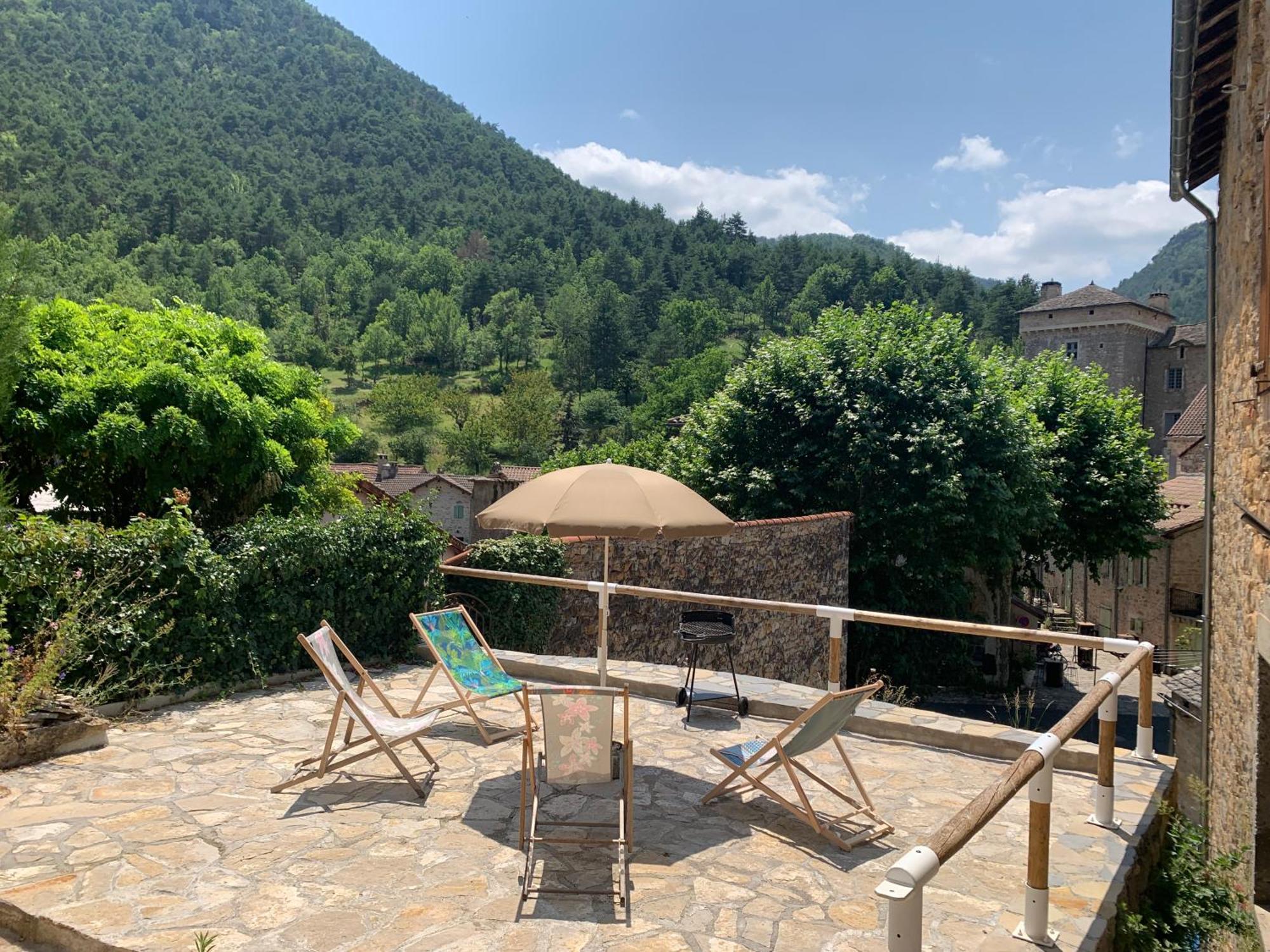 La Grange Templiere 2018 Bed and Breakfast Peyreleau Buitenkant foto